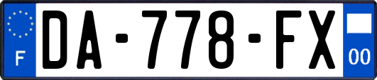 DA-778-FX