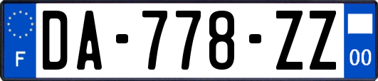 DA-778-ZZ