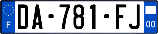 DA-781-FJ