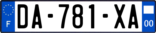 DA-781-XA