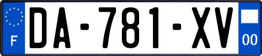 DA-781-XV