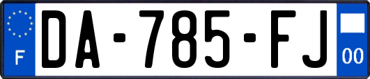 DA-785-FJ
