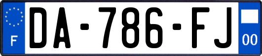 DA-786-FJ