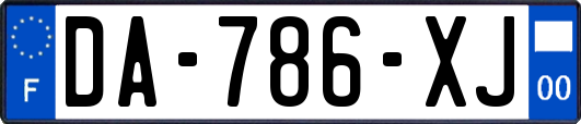 DA-786-XJ