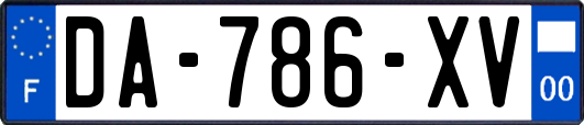 DA-786-XV