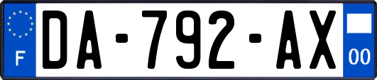 DA-792-AX