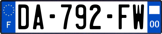 DA-792-FW