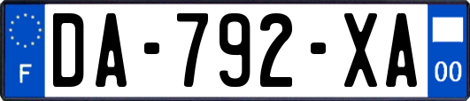 DA-792-XA