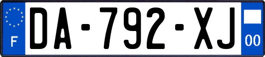 DA-792-XJ