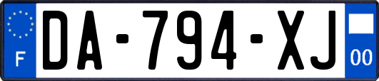 DA-794-XJ