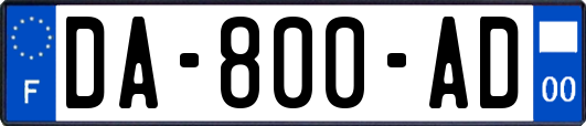 DA-800-AD