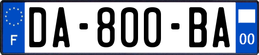 DA-800-BA