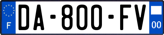 DA-800-FV