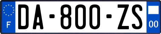 DA-800-ZS