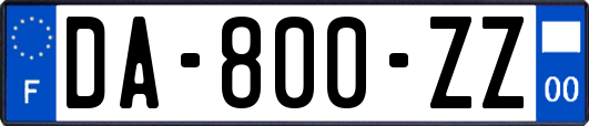 DA-800-ZZ