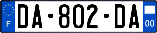 DA-802-DA