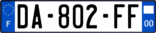 DA-802-FF