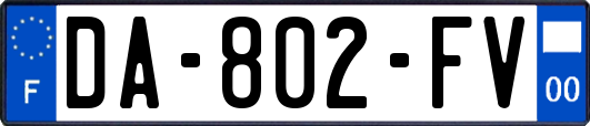 DA-802-FV