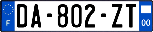 DA-802-ZT