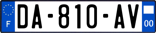 DA-810-AV