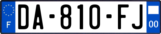 DA-810-FJ