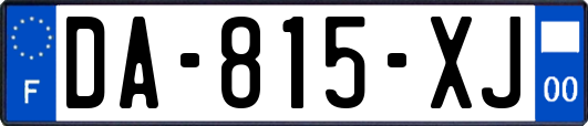 DA-815-XJ