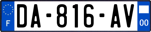 DA-816-AV