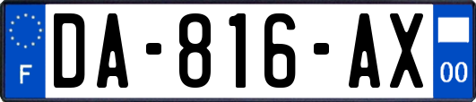 DA-816-AX