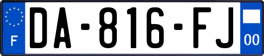 DA-816-FJ