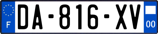 DA-816-XV
