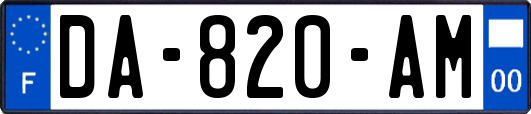 DA-820-AM