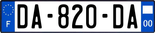 DA-820-DA