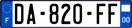 DA-820-FF