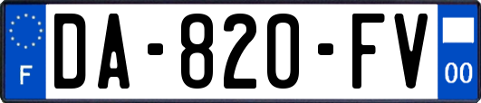 DA-820-FV