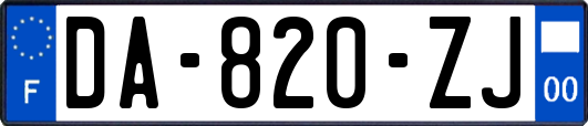 DA-820-ZJ