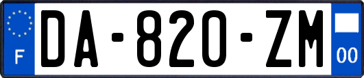 DA-820-ZM