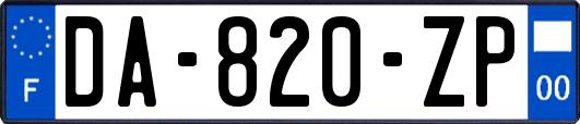 DA-820-ZP