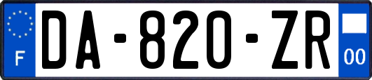 DA-820-ZR