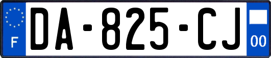 DA-825-CJ