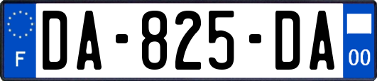 DA-825-DA