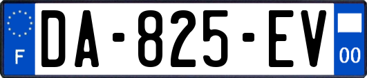 DA-825-EV