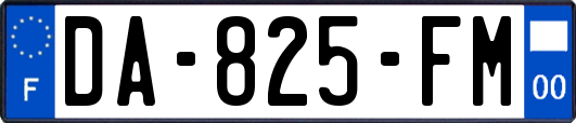 DA-825-FM
