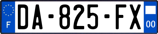 DA-825-FX