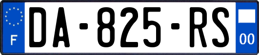 DA-825-RS