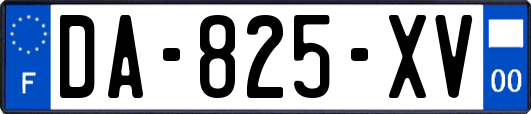 DA-825-XV