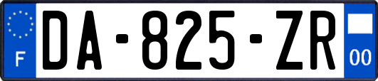 DA-825-ZR