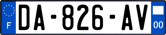 DA-826-AV