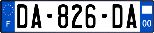 DA-826-DA
