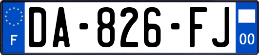 DA-826-FJ