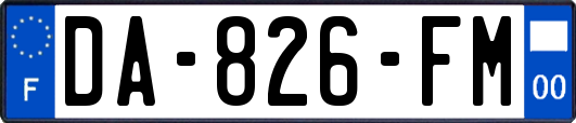 DA-826-FM